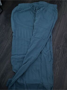 Teal Blue Lightweight Lounge Pants